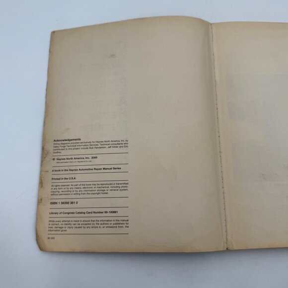 Haynes Repair Manual 38026 General Motor 1997-2000 Malibu Alero Cutlass Grand Am - Picture 6 of 11